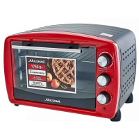 Мини-печь Аксинья КС-5700 красный