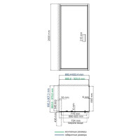 Душевой уголок WasserKraft Salm 27I18