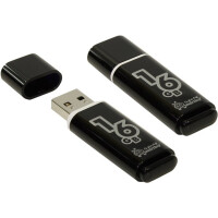 Флеш-диск Smartbuy Glossy 16GB black