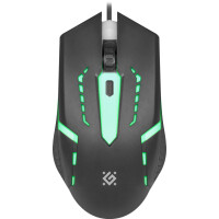 Мышь Defender Flash MB-600L черный (52600)