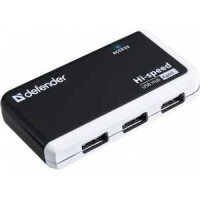 Разветвитель Defender USB2.0 Quadro Infix