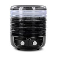Сушилка для овощей Marta MFD-8017PS черный жемчуг