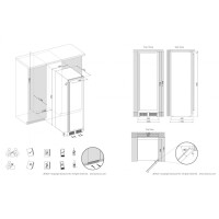 Винный шкаф Dunavox DX-166.428SDSK