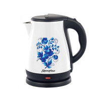 Чайник электрический Матрёна MA-003 белый гжель