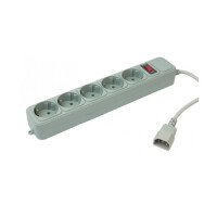 Сетевой фильтр PC PET AP01006-E-G серый