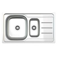 Кухонная мойка Zigmund & Shtain Rechteck 860D.8 polished