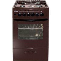 Комбинированная плита Лысьва ЭГ 401 МС-2у коричневый (без крышки)