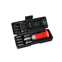 Отвертка ударная с битами Квалитет НОУ-7-516