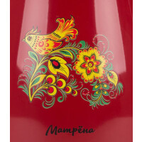 Чайник электрический Матрёна MA-003 бордовый хохлома