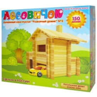 Конструктор Лесовичок Разборный домик №3 (les 003)