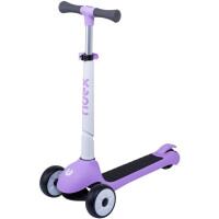 Самокат Ridex 3-х колесный Motley, 120/90 мм белый/фиолетовый