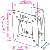 Кронштейн для телевизора Kromax Optima-102 black