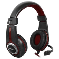 Гарнитура Defender Warhead G-185 черный/красный