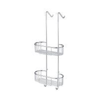 Полка двойная Timo Nelson 150084/00 chrome