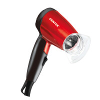 Фен Centek CT-2230 черный/красный
