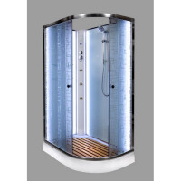 Душевая кабина Deto EM1511LNLED+GM