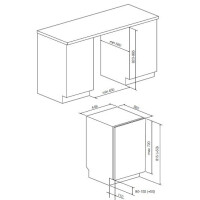 Встраиваемая посудомоечная машина Graude Comfort VG 45.0