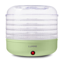 Сушилка для овощей Lumme LFD-105PP зеленый нефрит