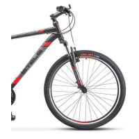 Велосипед Stels Navigator-700 V 27.5 V020 чёрный/красный 20" LU093447/LU082738