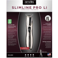 Машинка для стрижки Andis D8 chrome черный (32445)