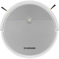 Робот-пылесос StarWind SRV4570 15Вт серебристый/белый