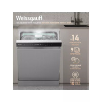 Встраиваемая посудомоечная машина Weissgauff DW 6138 Inverter Touch Inox