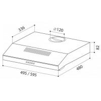 Вытяжка Lex S 600 Inox