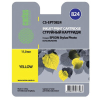 Картридж Cactus CS-EPT0824 желтый