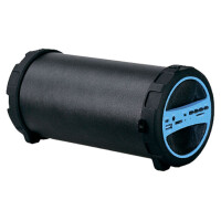 Портативная акустика Hyundai H-PAC220 черный/голубой