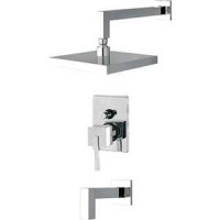 Смеситель для ванны Fiore Xs встр. с верхним душем хром (71CR7786)