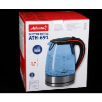 Чайник электрический Atlanta ATH-691 black/red
