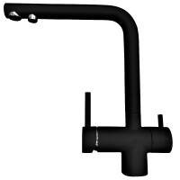 Смеситель для мойки Zigmund & Shtain ZS 1300 черный базальт