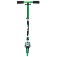 Самокат Ridex Rebel 125 белый/зеленый