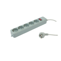 Сетевой фильтр PC PET AP01006-5-G серый