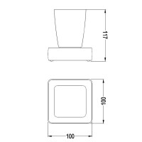 Стакан Schein Elite 7057012