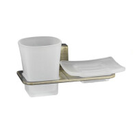 Держатель стакана и мыльницы WasserKraft Exter K-5226