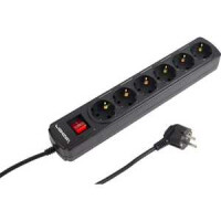 Сетевой фильтр Ippon BK212 черный