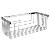 Полка металлическая прямая WasserKraft K-711 хром