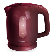 Чайник электрический Ergolux ELX-KP04-C10 темно коричневый