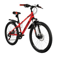 Велосипед Novatrack 24SH6SD.EXTREME.12RD21 красный