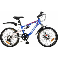 Велосипед Torrent Spider голубой/белый 14"