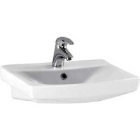 Раковина Cersanit Carina 55 см (S-UM-CAR55/1-w(P-UM-CAR55/1)
