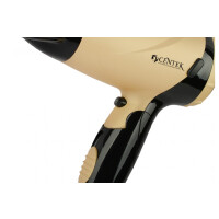 Фен Centek CT-2209 черный/золотистый