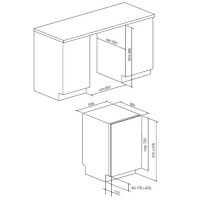 Встраиваемая посудомоечная машина Graude Comfort VG 60.0