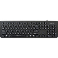 Клавиатура Oklick 400MR черный