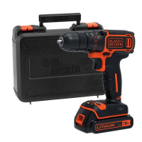 Аккумуляторная дрель-шуруповерт Black&Decker BDCDD186KB-QW