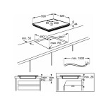 Встраиваемая индукционная варочная панель Electrolux EIT 61443 B
