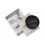 Встраиваемая вытяжка Kronasteel Kamilla Sensor 2M 600 Inox/Black glass