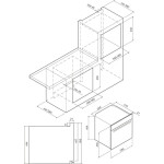 Встраиваемый электрический духовой шкаф Graude BWG 45.0 SE