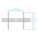 Кронштейн для телевизора Arm Media Plasma-1 black